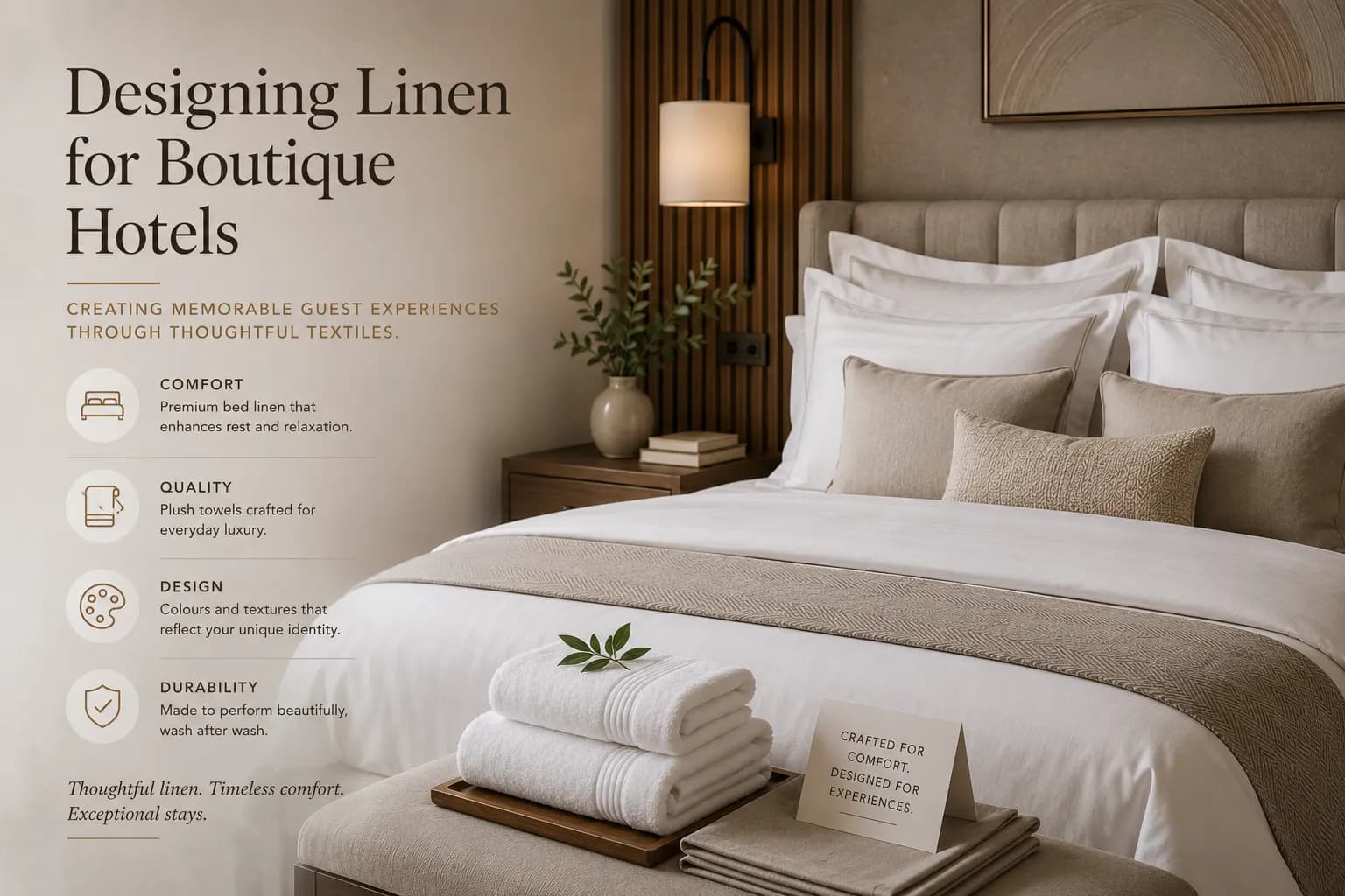 Designing Linen for Boutique Hotels